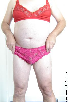 Dessous rouge